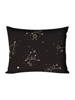 Постельное белье Simple House "Созвездие" 1,5-сп   наволочка 50х70 1шт Простынь на резинке 90х200 см  Пододеяльник 145х215 см