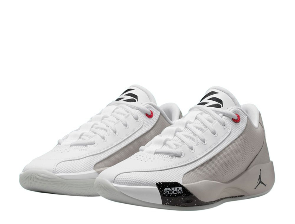 Баскетбольные кроссовки Jordan Luka .77 “White Cement” White Cement/Grey/University Red shoes