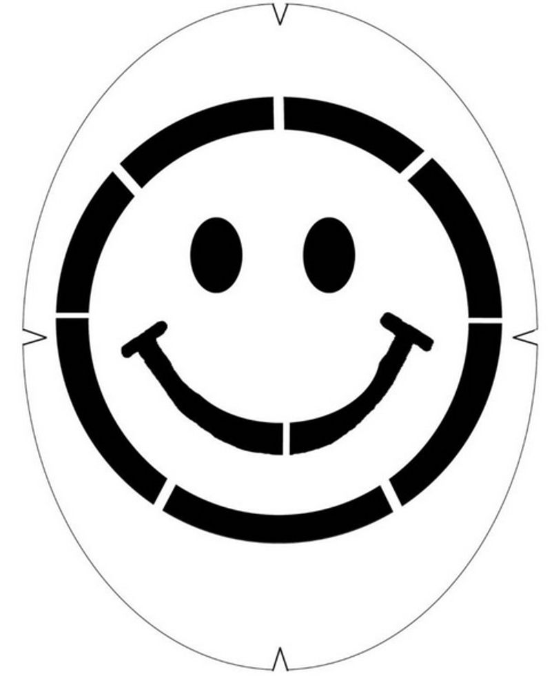 Szablon Tourna Smiley Face