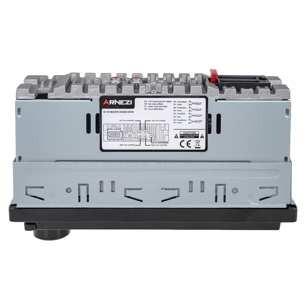 Автомагнитола ARNEZI Wave P2 4х25Вт (Bluetooth, FM, AUX, USB, TF, Remote) / A2009003