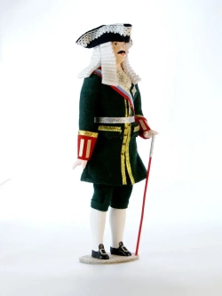 Кукла фарфоровая ручной работы Адмирал