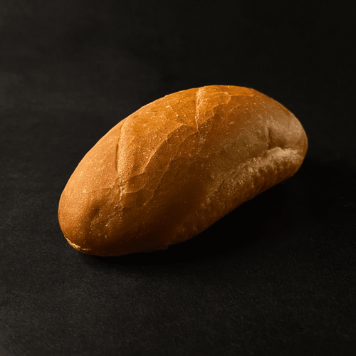 Белая булочка