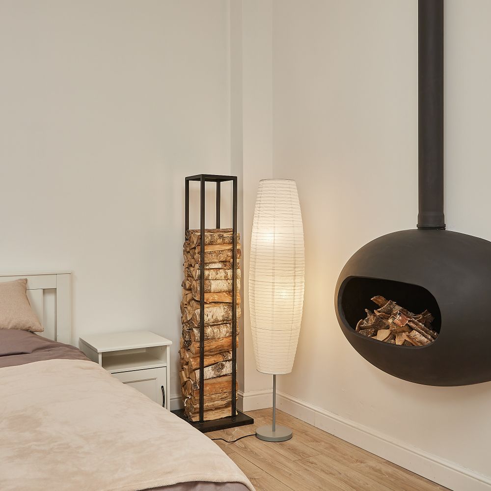 UML-T410 2хE27 WHITE Торшер напольный под две лампы Е27. 2х60W. Механический выключатель. Белый. ТМ Uniel