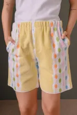 Шорты Soeurs нежно-желтые