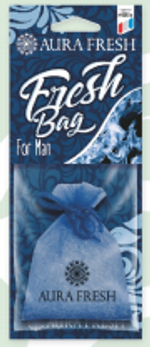 Аром-р AURA FRESH FRESH BAG FOR MAN Ароматизатор воздуха мешочек