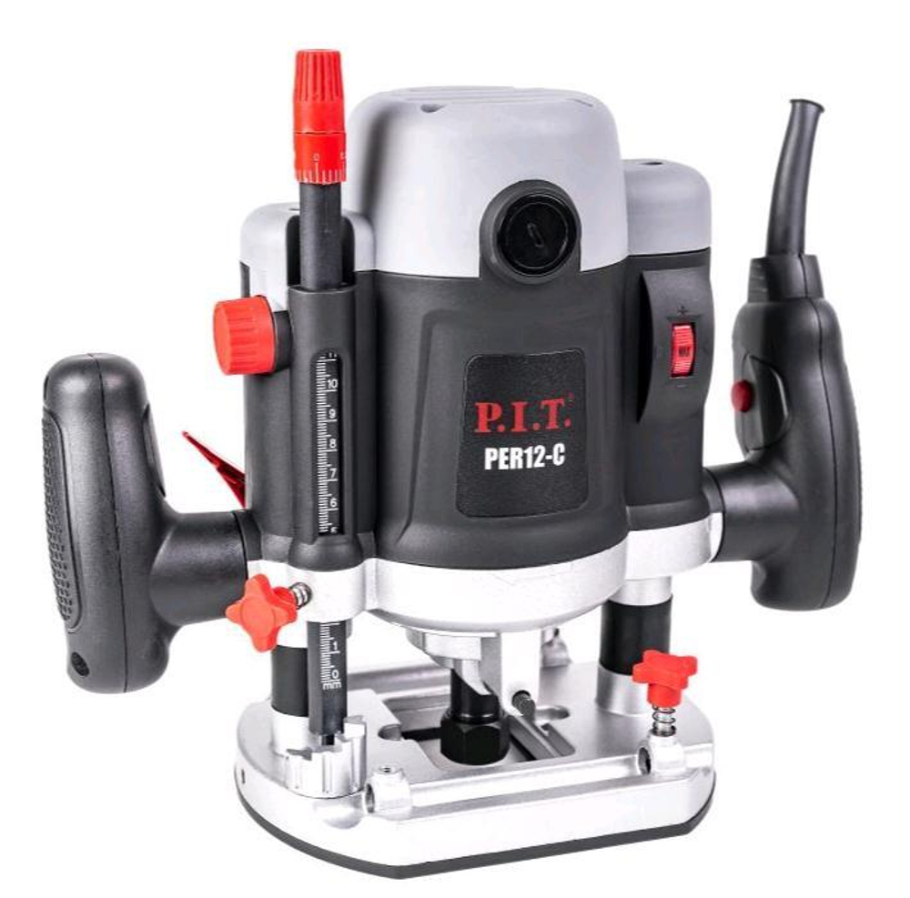 Фрезер эл. PER12-C Мастер(2100Вт, 6000-22000об/мин. цанга 8, 12мм, пл.пуск)  P.I.T