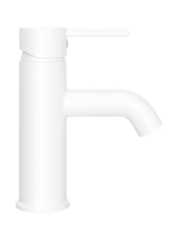 Смеситель для раковины DIWO Элиста DW-EL02WH матовый белый