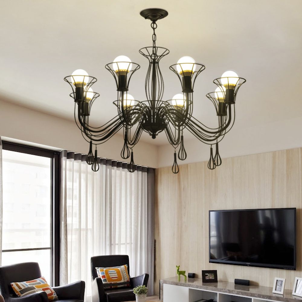 Подвесная Люстра Cast 8 White By Imperiumloft