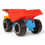 Набор для игры в песок с машинкой (7предм.) совок,грабли,лейка,форм,сет.C318