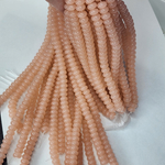 Стеклянный рондель, бусина проставка, разделитель, р-р 8×4мм, цена за набор 20 шт