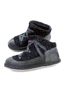 Ботильоны из каракуля "In Black"