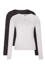 Блузка 2 шт Tommy Jeans - черный(DW0DW17716)