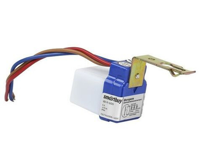Фотореле Smartbuy, 6А 1400Вт IP44 sbl-fr-600
