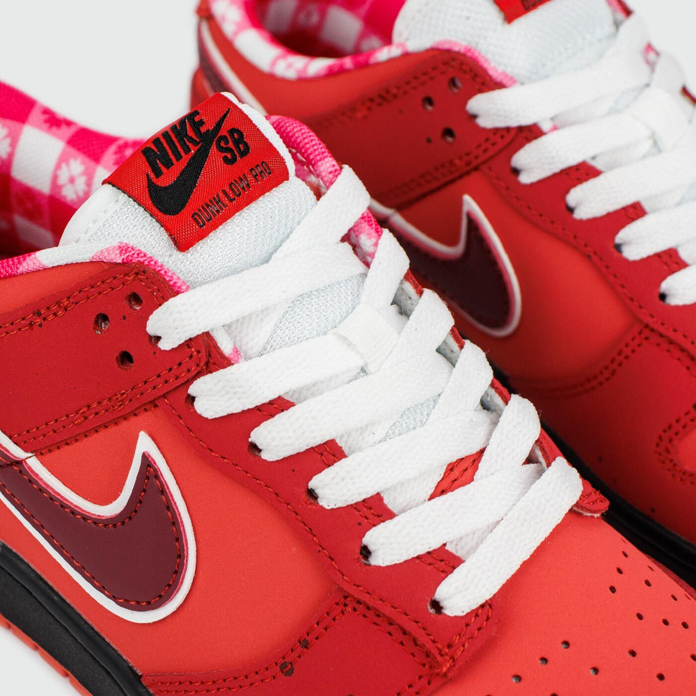 Кроссовки Nike Dunk Low Red Black