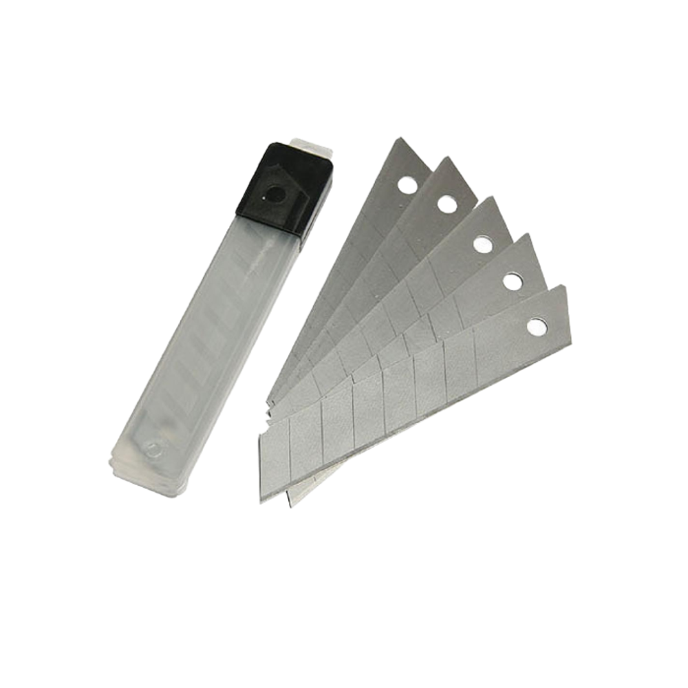 Лезвия запасные для ножа пистолета 18мм*10мм 10шт ПРОМИС по низкой цене