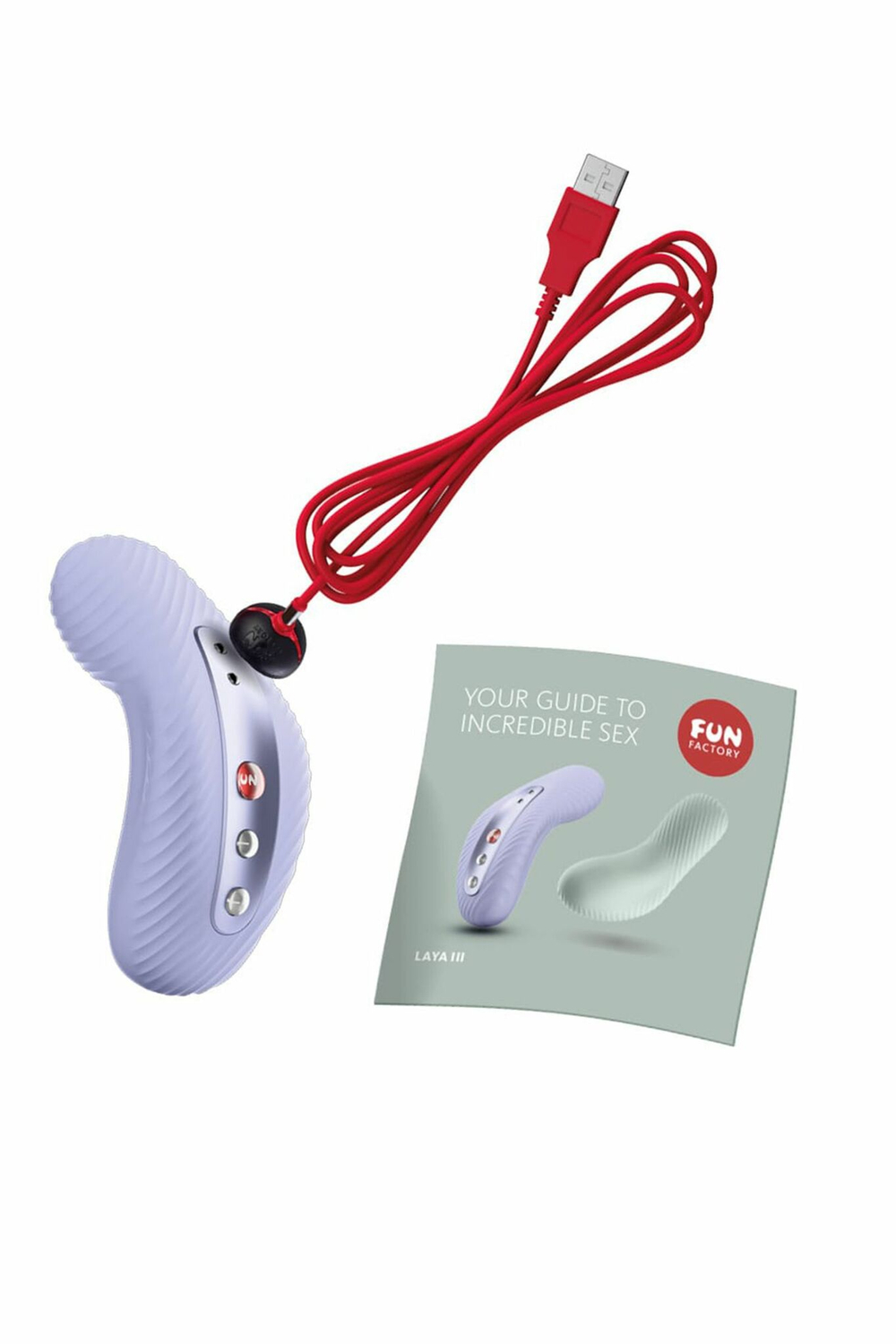 Фиолетовый клиторальный вибромассажер LAYA III - 10,8 см. (Цвет: фиолетовый)