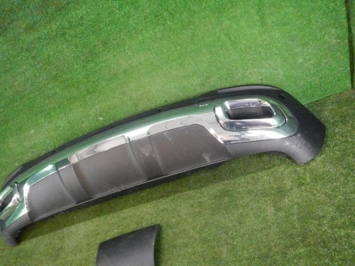 Юбка заднего бампера Mercedes GLE V167 (18-24) AMG