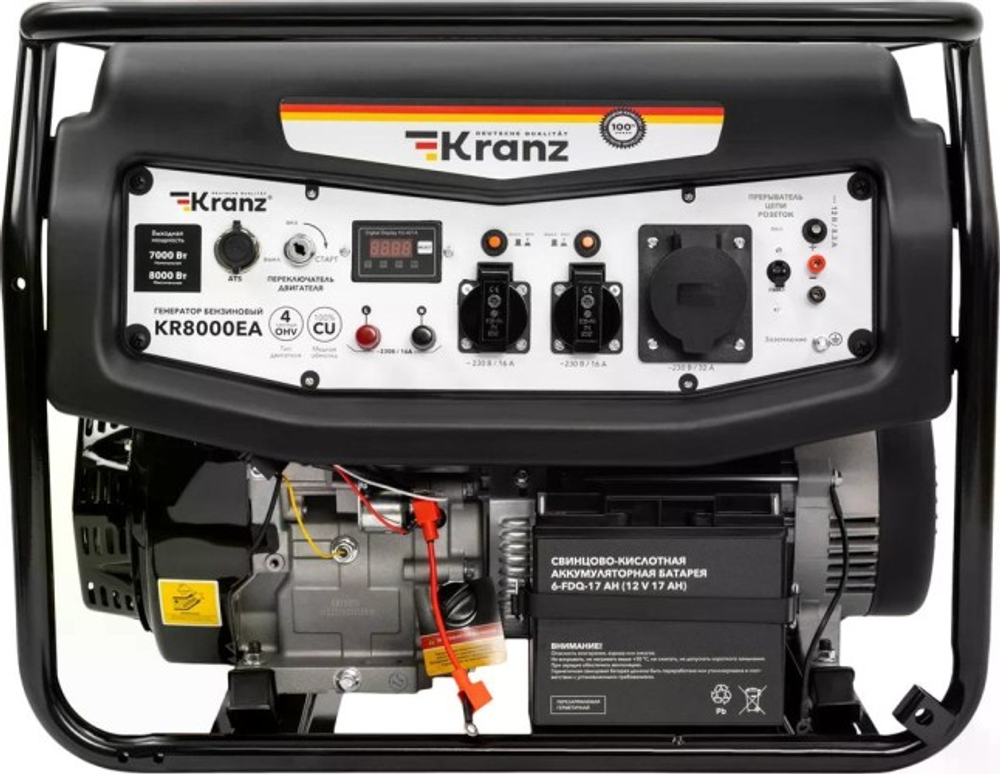 Генератор бензиновый Kranz KR 8000EA KR-16-1139
