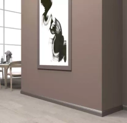 Плинтус дюрополимерный под покраску Solid UHD02/60 Белый 60х13х2400 мм