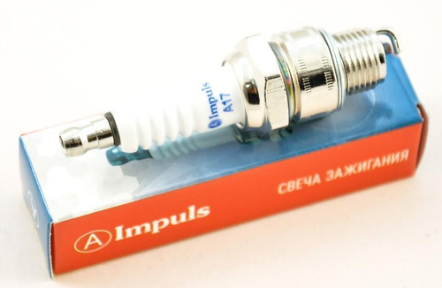 Свеча зажигания ВАЗ А17 Impuls короткая юбка (инд. упаковка)