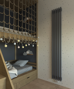 Вертикальные дизайн-радиаторы R42 1500мм с боковым подключением