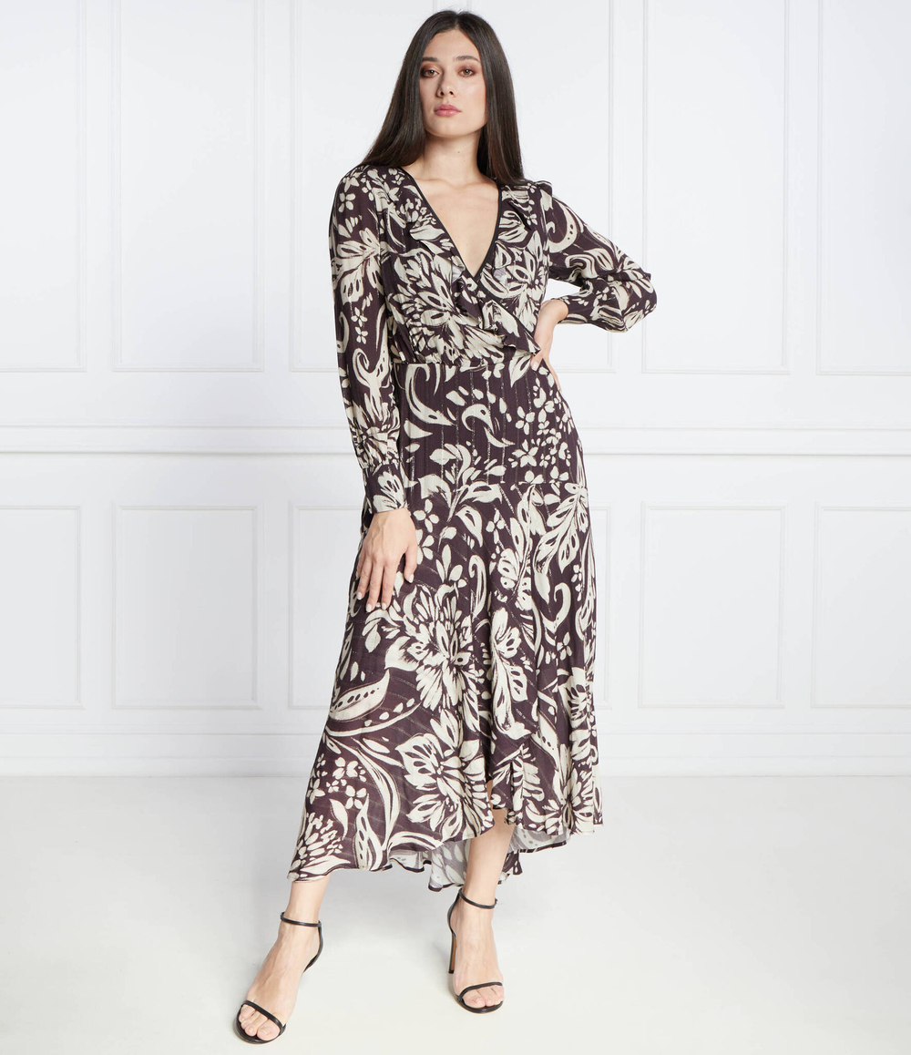 Платье monique GUESS - коричневый(W3BK94 WEX70)