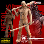 Мальстрём Cyberpunk - Aspect - Metal Slammers gang member Миниатюры 32-56-75mm