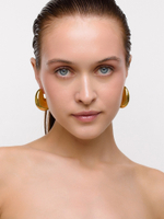 Серьги "Bagel Puffy" Gold