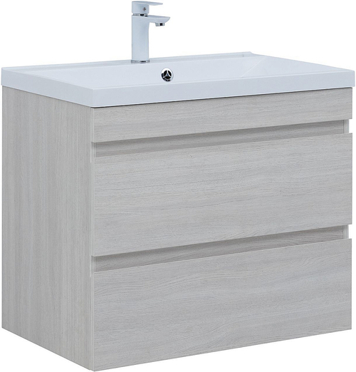 Тумба с раковиной Aquanet Нота New 334204 75 дуб холден