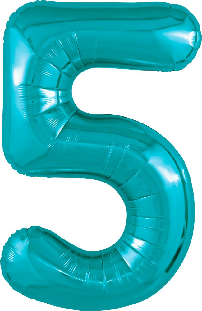 Ag (40&#39;&#39;/102 см) Цифра, 5 Slim, Океан, 1 шт. в уп.