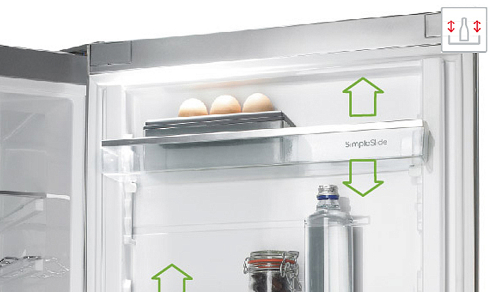 Отдельностоящий двухкамерный холодильник Gorenje NRK 6192 JC