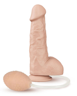 Фаллоимитатор LOVETOY 17,8 см с имитацией эякуляции