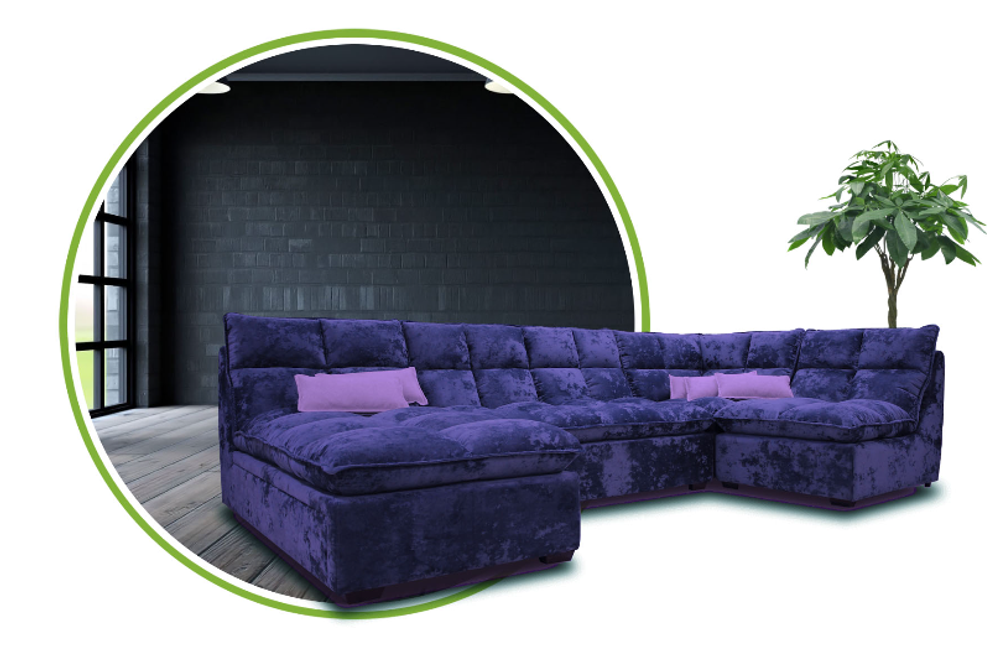 Диван "Релакс П" в ассортименте