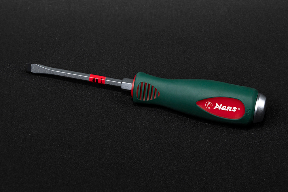 Отвертка шлицевая силовая Hans, 0516M6-04