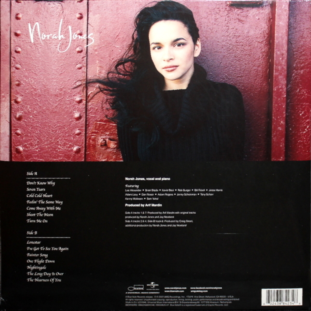 Norah Jones / Come Away With Me (20th Anniversary Edition)(LP)