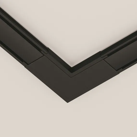 Конектор питания угловой Radity черный Technical tra084cl-11b