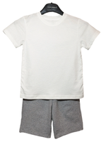 1074 Футболка детская однотонная (88-164)