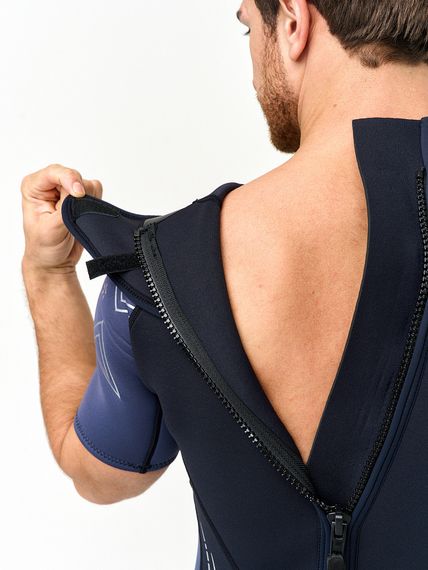 Гидрокостюм Sargan Nero 2.0 Shorty men 3 мм черно-серый