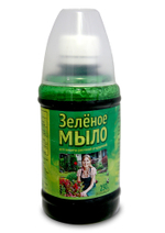 Средство ЗЕЛЕНОЕ МЫЛО для защиты растений от вредителей флакон с мерным стаканом 250 мл
