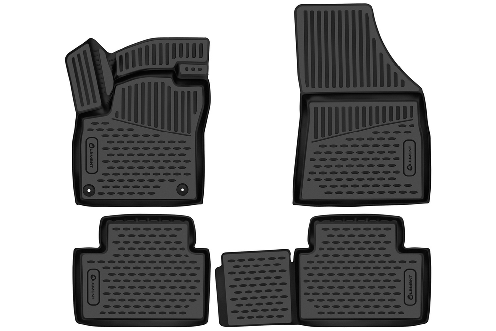 Коврики 3D в салон для FAW Bestune T55 2021-, Внедорожник 5 дв., 4шт. (полиуретан)  AFM3DA68305210K