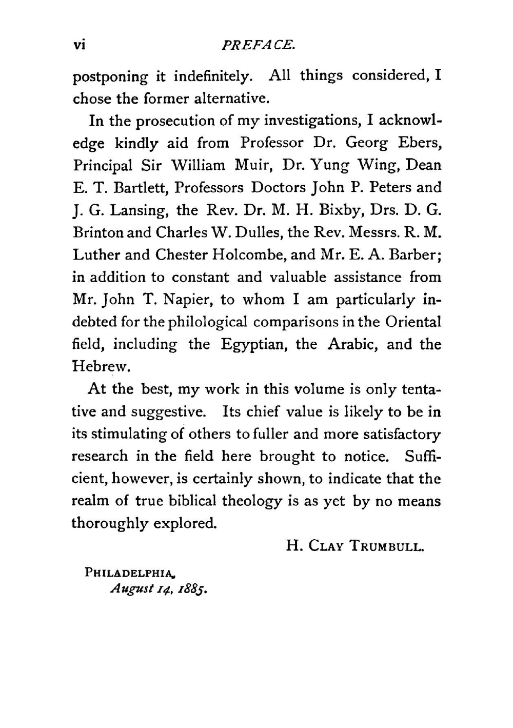 The Blood Covenant. A Primitive Rite and Its Bearings On Scripture | H. Clay Trumbull