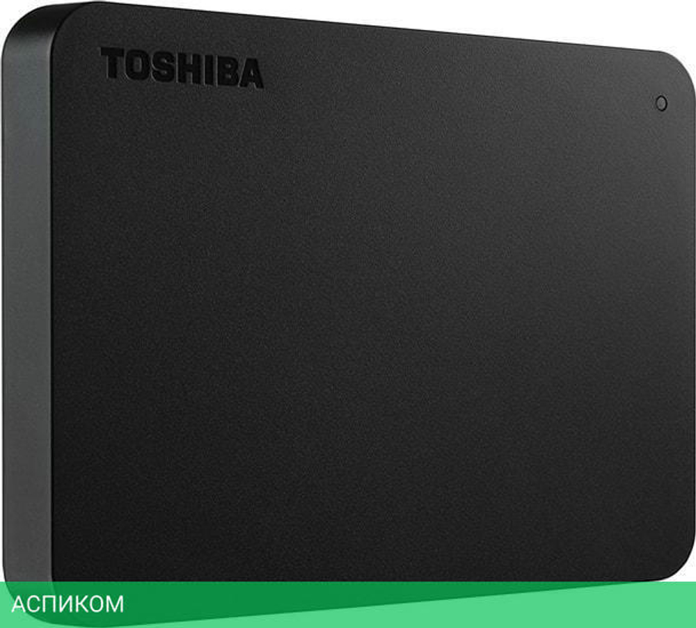 Внешний накопитель Toshiba Canvio Basics 1TB черный (HDTB510EK3AA)