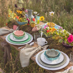 Чаша Flora розовая (12.4 см)