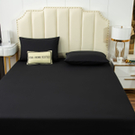 Комплект постельного белья Однотонный Сатин на резинке CSR020