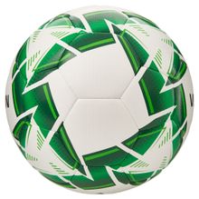 Мяч футзал. VISION MISSION, FS325114 р.4, 32 п. PU, 4 подкл.сл, гибрид.,бело-зелен