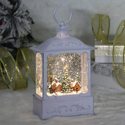 Сувенир с подсветкой «Волшебный день» 14,3*8*22 см, 8 мелодий, подсветка, эффект снегопада (работает от 3*АА, USB)