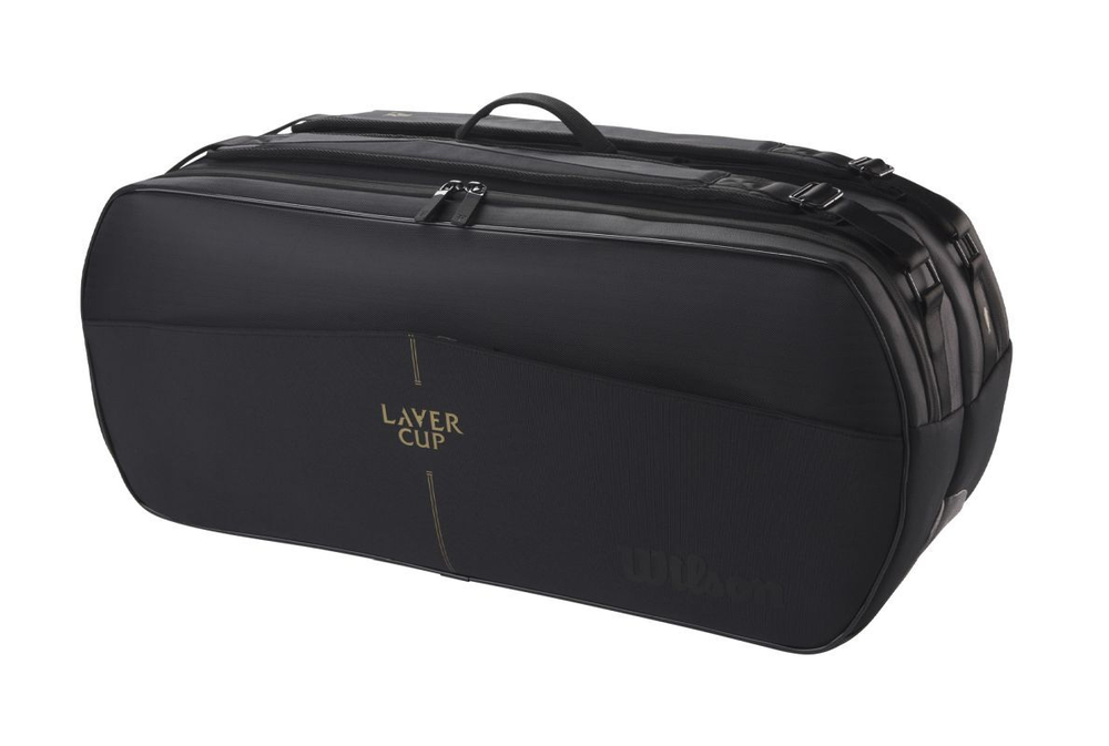 Сумка теннисная Wilson Laver Cup 2025 RF Tournament 9PK - black