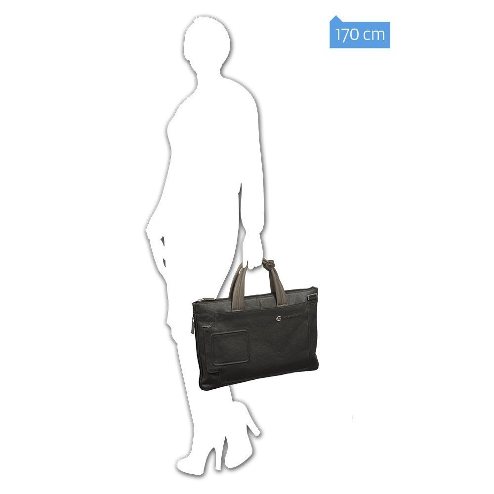 Сумка Piquadro Vibe черный телячья кожа (CA1618VI/N)