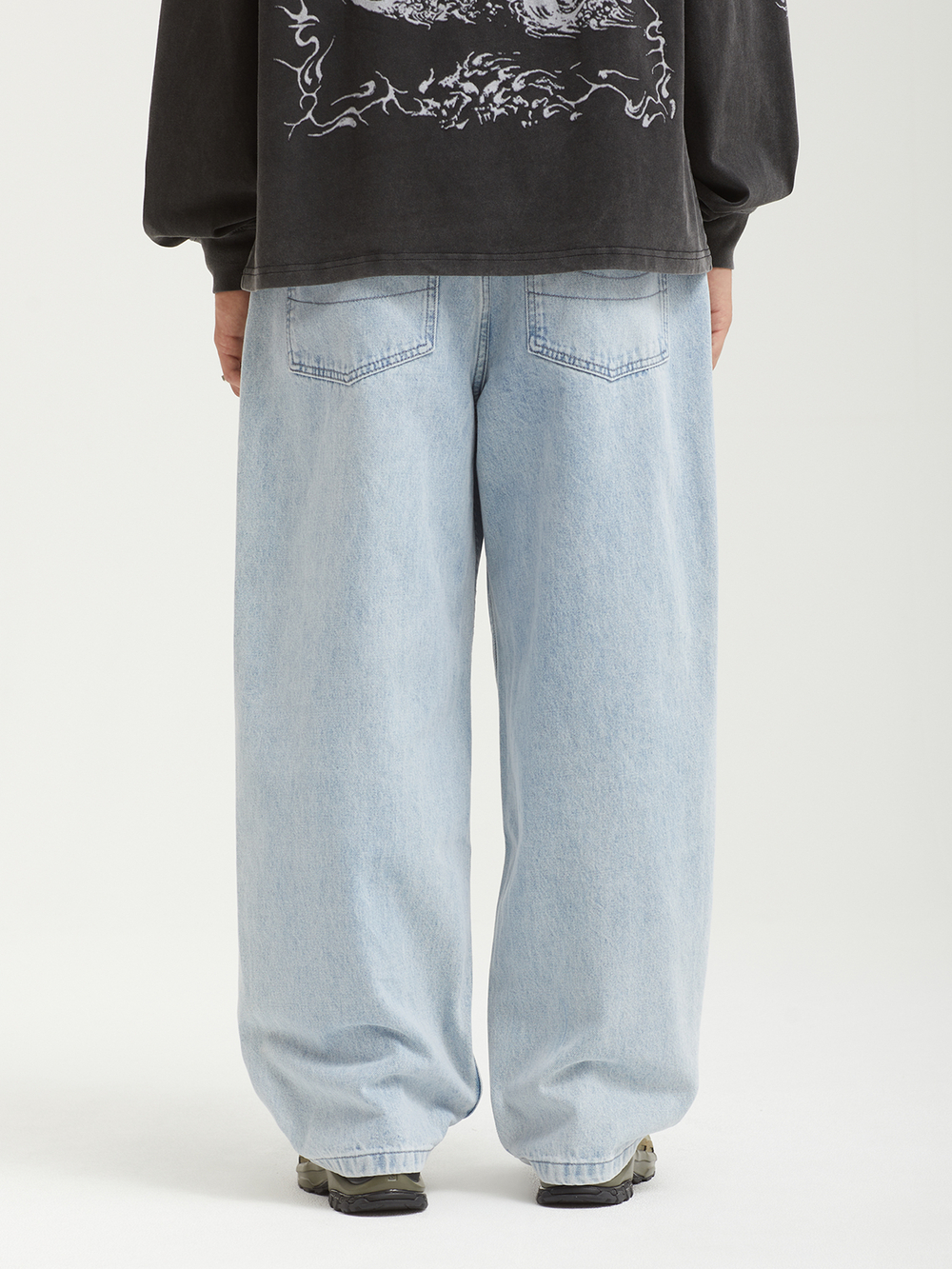 Мужские Джинсы Og Logo Baggy