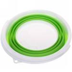 Ведро складное круглое 10л 32х25см зеленое